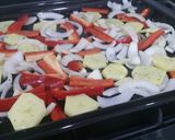 A picture of step 2 of Roast seabass.