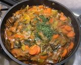 Une image de l'étape 15 de Bœuf aux poireaux, carottes et tomates (au bouillon de butternut).