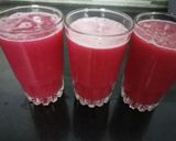 A picture of step 5 of Pomegranate juice.