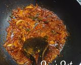 A picture of step 4 of Zunka/Jhunka - A Signature Maharashtrian Dish.