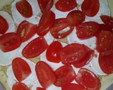 Foto del paso 5 de la receta: Quiche Tomutarde (tomates, queso de cabra y mostaza)