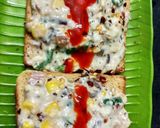 A picture of step 6 of Corn cheese toast.