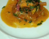 Foto del paso 8 de la receta: Mejillones en salsa, con toque de grasse de canard y jamón
