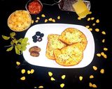 A picture of step 3 of Cheese corn garlic bread.