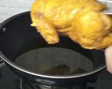 A picture of step 13 of Lahori chargha.
