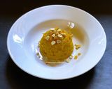 A picture of step 5 of Aam Kesari / Mango Kesari.