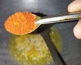 A picture of step 6 of Butter Chicken.
