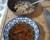 Foto del paso 4 de la receta Tartaleta de pera al almíbar de Amaretto rellenas de nueces con crema
