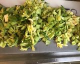 A picture of step 2 of Celery and Zucchini Gratin with Cream and Grana Padano.