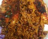 Pink Beans, Rice and Chicken; Oven recipe step 9 photo
