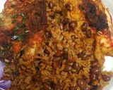 A picture of step 9 of Pink Beans, Rice and Chicken; Oven.