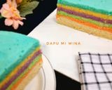 Foto langkah ke 4 dari resep 187. Bolu Santan Pelangi Kukus.