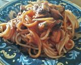 Foto del passaggio 8 della ricetta Vermicelli con le cozze con salsa