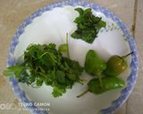 A picture of step 5 of Aloo bengan.