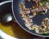 A picture of step 3 of Dal Panchmel.