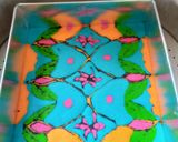 Foto langkah ke 7 dari resep Bolu Gulung Motif.