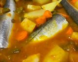 Foto del paso 6 de la receta Tronquitos de merluza con verduras
