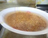 Foto del paso 1 de la receta: Lentejas con repollo y panceta