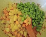 Foto langkah ke 4 dari resep Sambal Kentang Ati Pete.