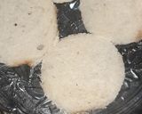 A picture of step 5 of Bread Rasmalai.