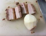 Steamed Taro And Roasted Pork In Chili Garlic XO Sauce recipe step 1 photo