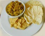 A picture of step 6 of Masoor dal lima beans rice.