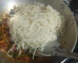 A picture of step 3 of Schewan Hakka noodles homemade.