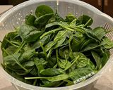A picture of step 1 of Spinach Frittata.
