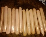 Foto del paso 1 de la receta: Salchichas envueltas al horno