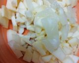 A picture of step 1 of Creamy fruits Nut chaat.
