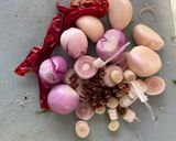 รูปขั้นตอนการทำที่ 1 ของ แกงแคผักขี้หูด🫛เห็ดขอน🍄ผักแขยงปลาแห้ง🌶️ (สูตรไม่ใส่กะปิ ปลาร้า)