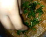 A picture of step 8 of Chicken Changezi Karhai.