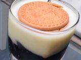 Puding coklat vla vanila roti regar..