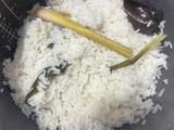 Nasi uduk rice cooker