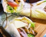 A picture of step 10 of Peri Peri Shawarma.