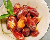 Hình bước làm 2 của món Hạt mít kho tiêu rau răm