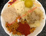 A picture of step 2 of Moong daal cutlets.