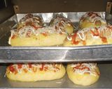 Foto langkah ke 5 dari resep Roti Sosis Empuk dan Enak😋.