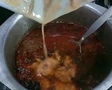 A picture of step 6 of Red beans curry.