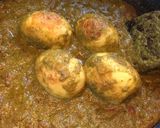 A picture of step 9 of Hyderabadi Malai Egg Korma.