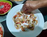 A picture of step 7 of Paapdi chaat.