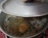 A picture of step 13 of Broken Wheat Chicken Soup with Roasted vegetables.