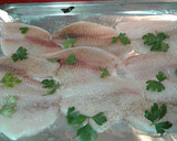 Foto del paso 1 de la receta: Tilapia, merluza, fletán... en papillote