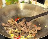 Foto langkah ke 3 dari resep Nasi Goreng Kambing Saffron Timur Tengah.