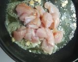 A picture of step 2 of Omurice.