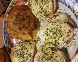 A picture of step 6 of Eggs Benedict with Spinach and Hash Browns.