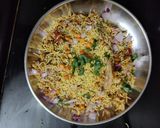 A picture of step 7 of Bombay bhel.
