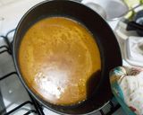 A picture of step 3 of Chocoflan (Impossible Cake).