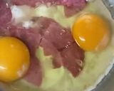 Foto del paso 1 de la receta: Tostadas con huevo y Salame