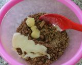 A picture of step 1 of Fruit cream chocolate Tart.